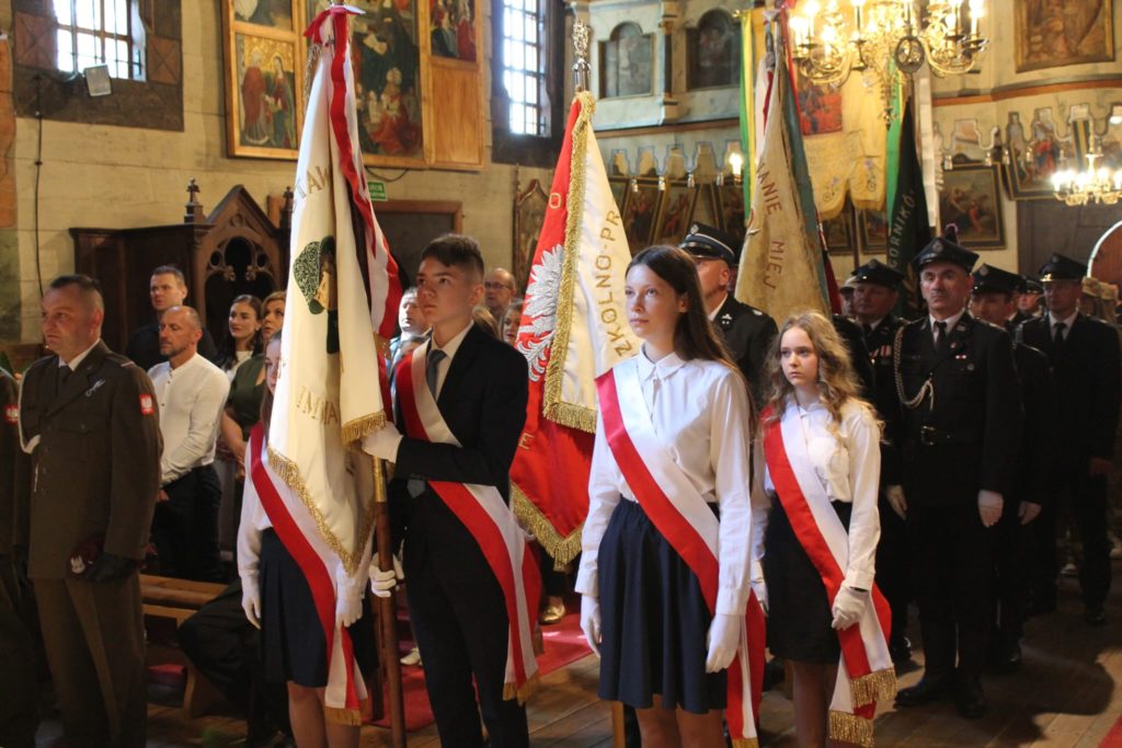 Uroczyste obchody 3 maja w Racławicach (Fot. Łukasz Sosur)
