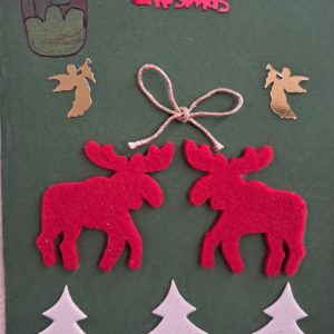 Świąteczne życzenia na papierze