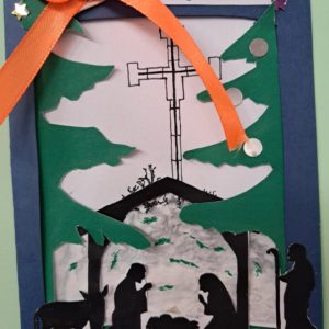 Świąteczne życzenia na papierze