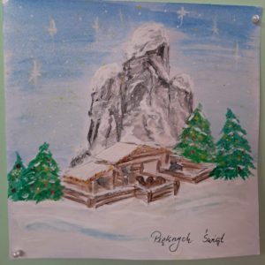 Świąteczne życzenia na papierze