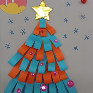 Świąteczne życzenia na papierze