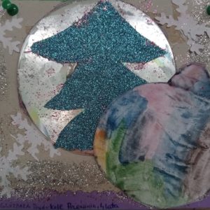 Świąteczne życzenia na papierze