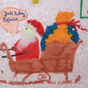 Świąteczne życzenia na papierze