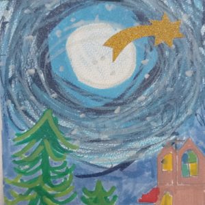 Świąteczne życzenia na papierze