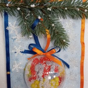 Świąteczne życzenia na papierze