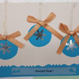 Świąteczne życzenia na papierze