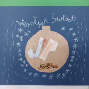 Świąteczne życzenia na papierze