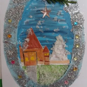 Świąteczne życzenia na papierze