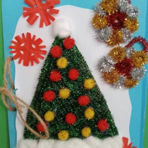 Świąteczne życzenia na papierze