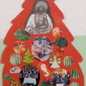 Świąteczne życzenia na papierze