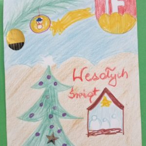 Świąteczne życzenia na papierze