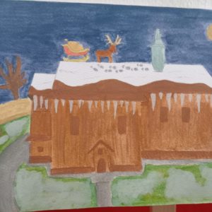 Świąteczne życzenia na papierze